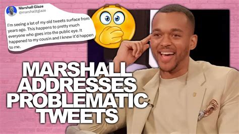 marshall love is blind old tweets|‘Love Is Blind’: Marshalls Tweets Spark Social Media。